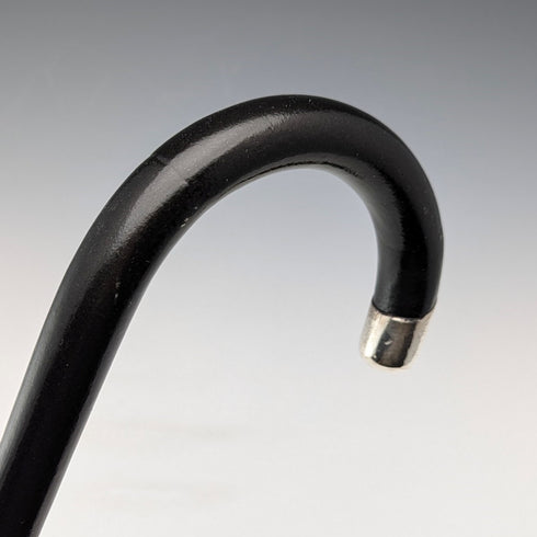 1933 年英國復古男士純銀裝飾彎柄手杖 82 厘米